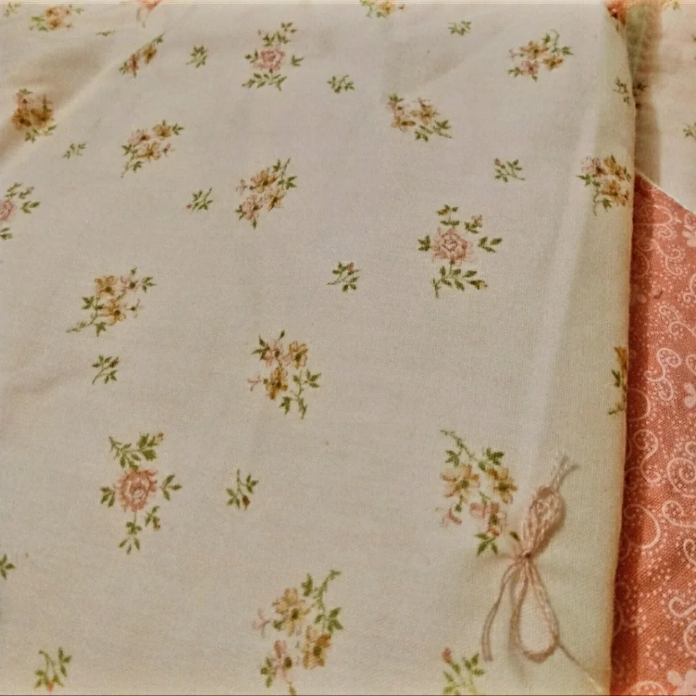 Baby Girl Crib Set Quilted Crib Set Shabby Chic. C
